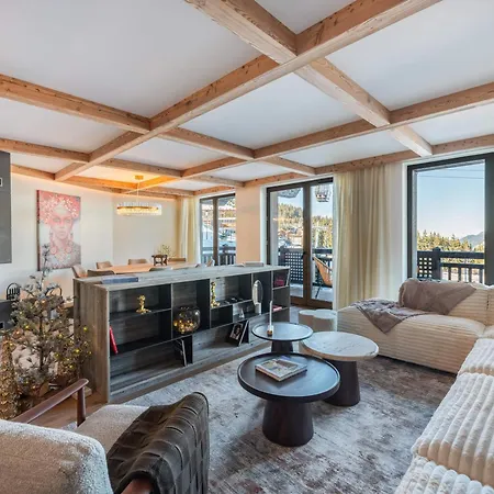 Apartment Neuf Skis Aux Pieds Avec Acces Piscine Et A 1850 - Fr-1-564-103 Courchevel
